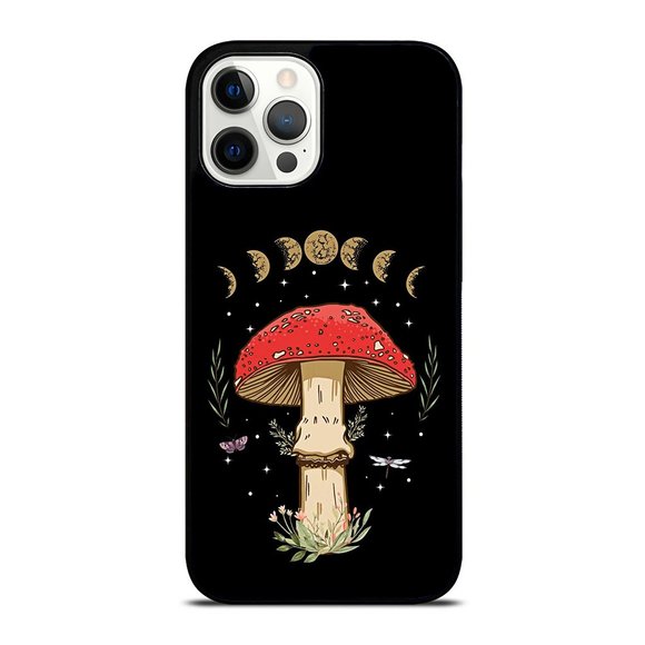 Accessories - Dark Academia Cottagecore Aesthetic Magical Mushroom Fungi iPhone Case